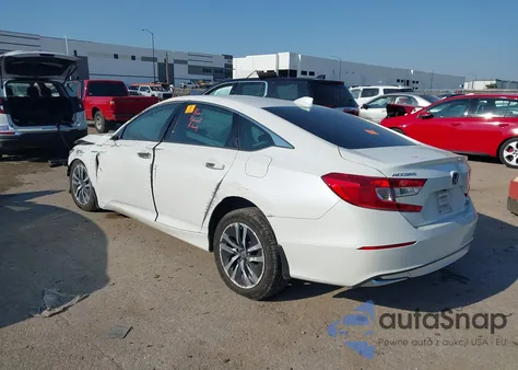 2022 Honda Accord Hybrid from USA, damaged, VIN 1HGCV3F13NA004286